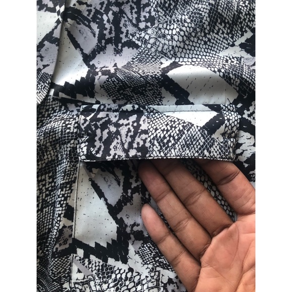 TROUVE Snake-print Blouse Size Small NWOT! - Picture 9 of 10